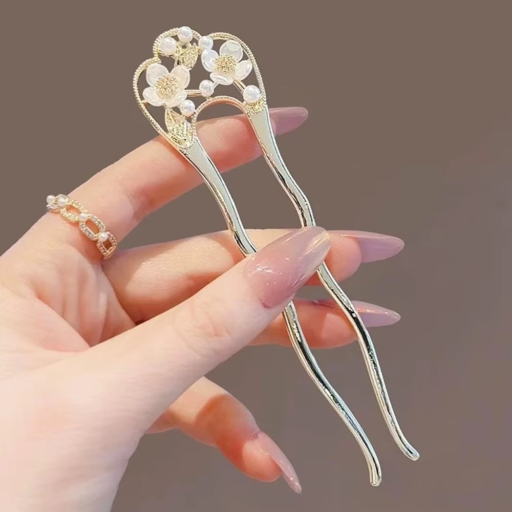 Supply Florist - U Shaped Hair Stick Light Luxury