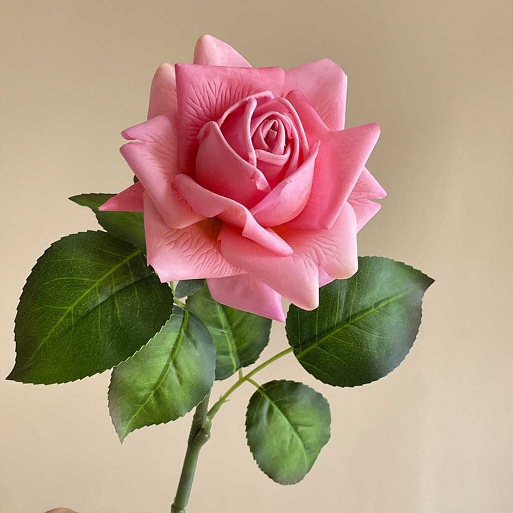 Realistic Rose Vivid Natural L - Florist Supply Bulk 评论和价格
