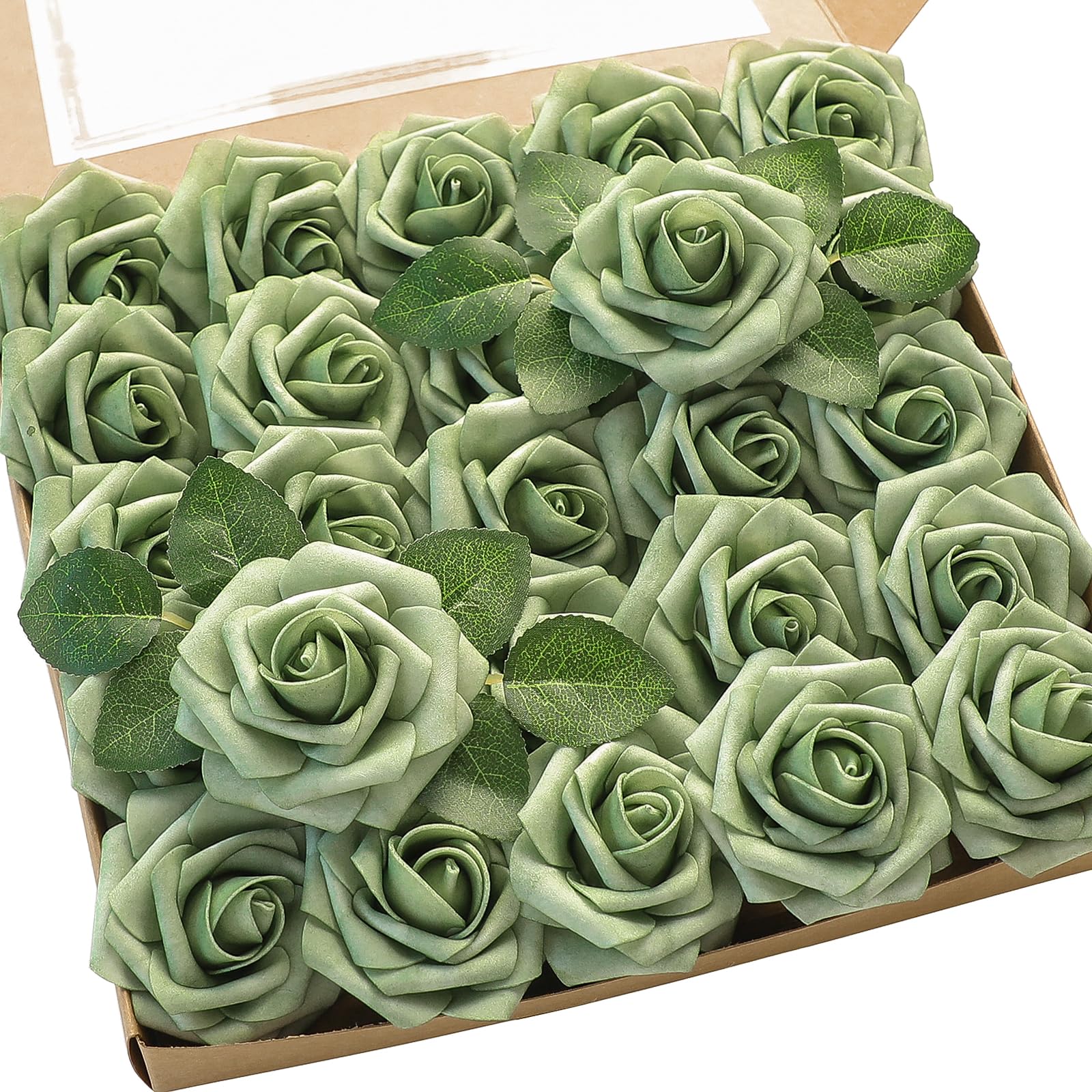 Artificial Flowers 25pcs Real  - Florist Supply Bulk 评论和价格
