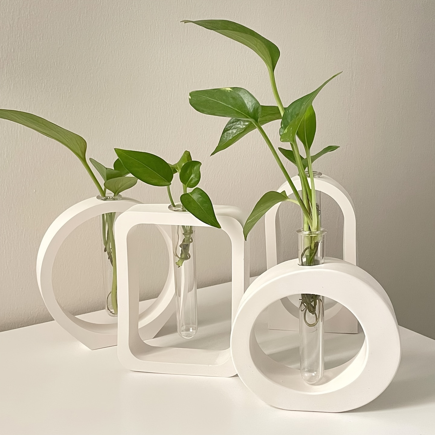 4PCS Flower Vase Silicone Mold - Florist Supply Vases 评论和价格