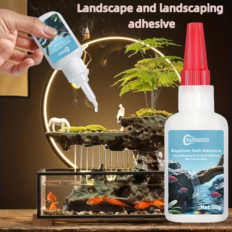 Aquarium Landscape Glue, Quick - Preserved Moss Sheet 评论和价格