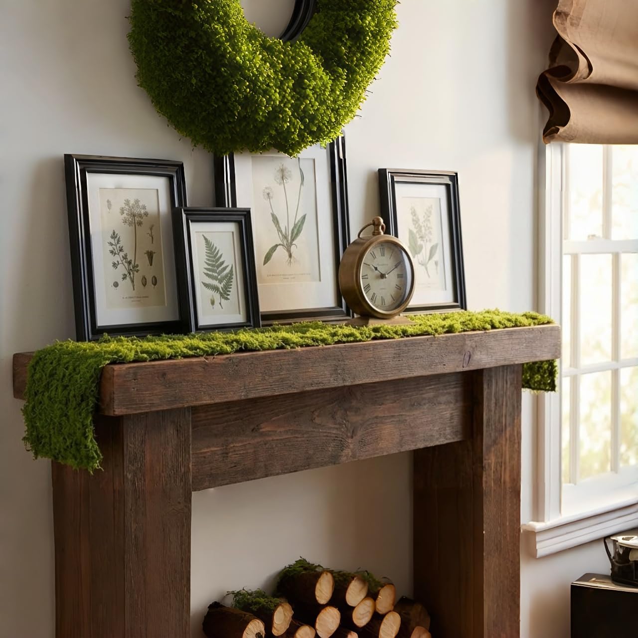 Artificial Moss Table Runner D - Preserved Moss Sheet 评论和价格