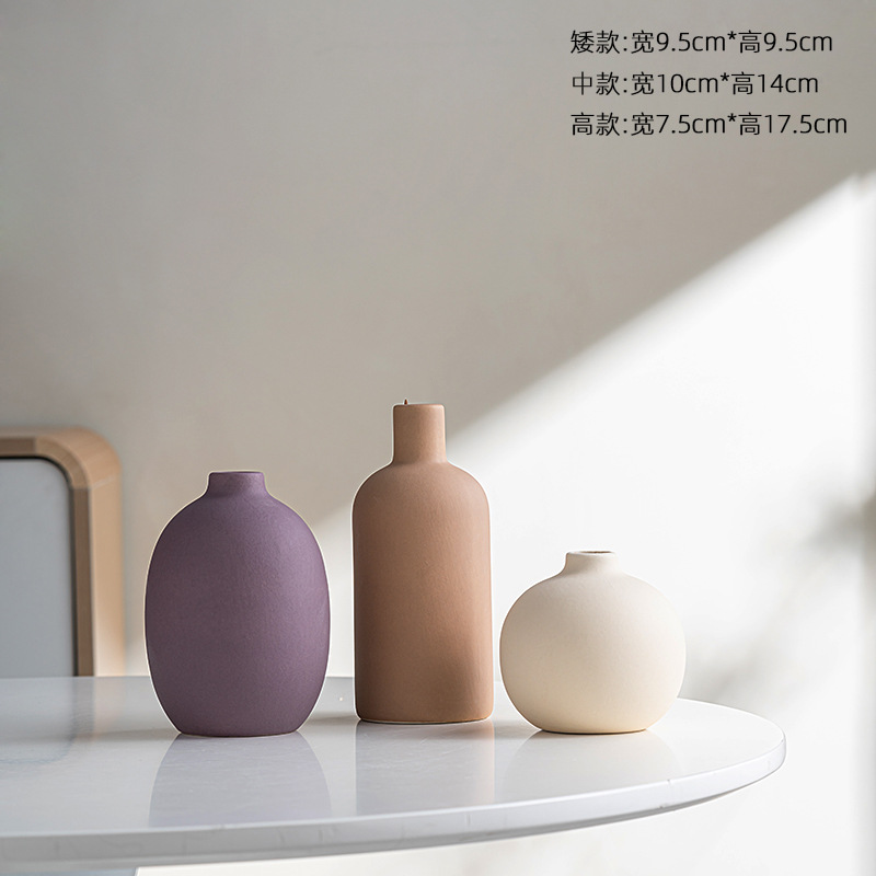 Nordic Morandi Matte Ceramic V - Eucalyptus Preserved 评论和价格