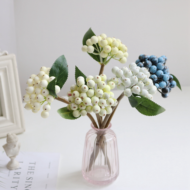 1Pcs Artificial Berry Stem Flo - Florist Supply Bulk 评论和价格