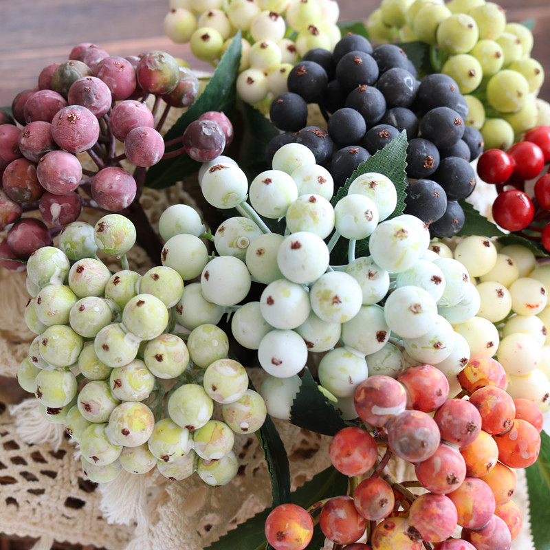 1Pcs Artificial Berry Stem Flo - Florist Supply Bulk 评论和价格