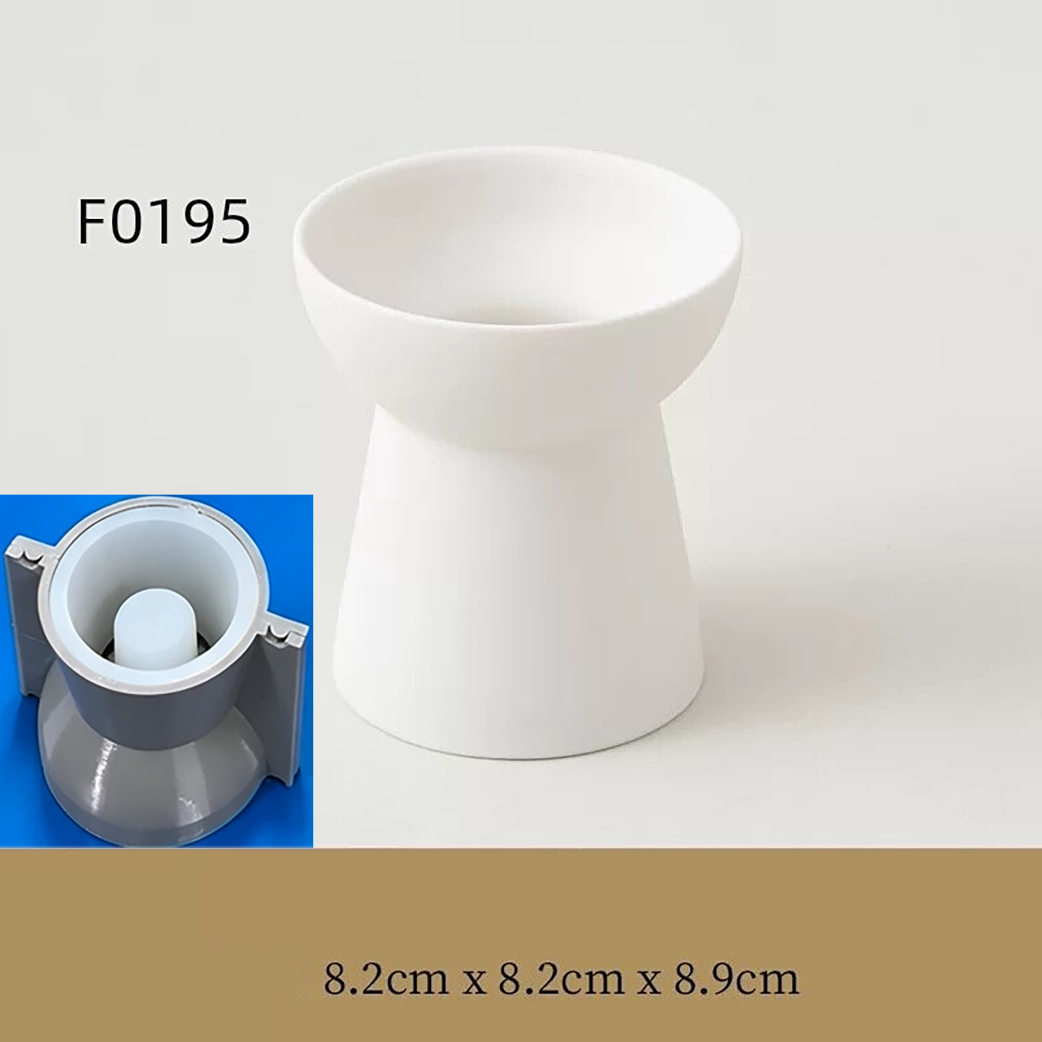 Handmade Silicone Mold Plaster - Florist Supply Vases 评论和价格