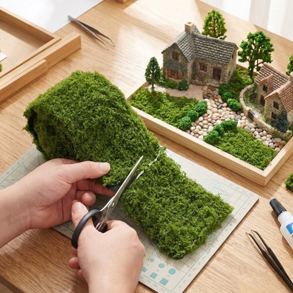 Artificial Moss Mat 30x180cm F - Preserved Moss Sheet 评论和价格