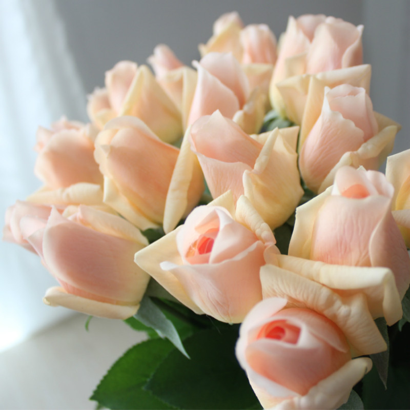 7 Pcs Real Touch Branch Stem L - Florist Supply Bulk 评论和价格