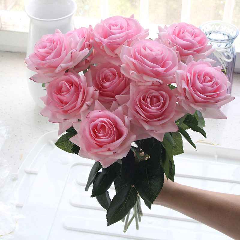 7 Pcs Real Touch Branch Stem L - Florist Supply Bulk 评论和价格